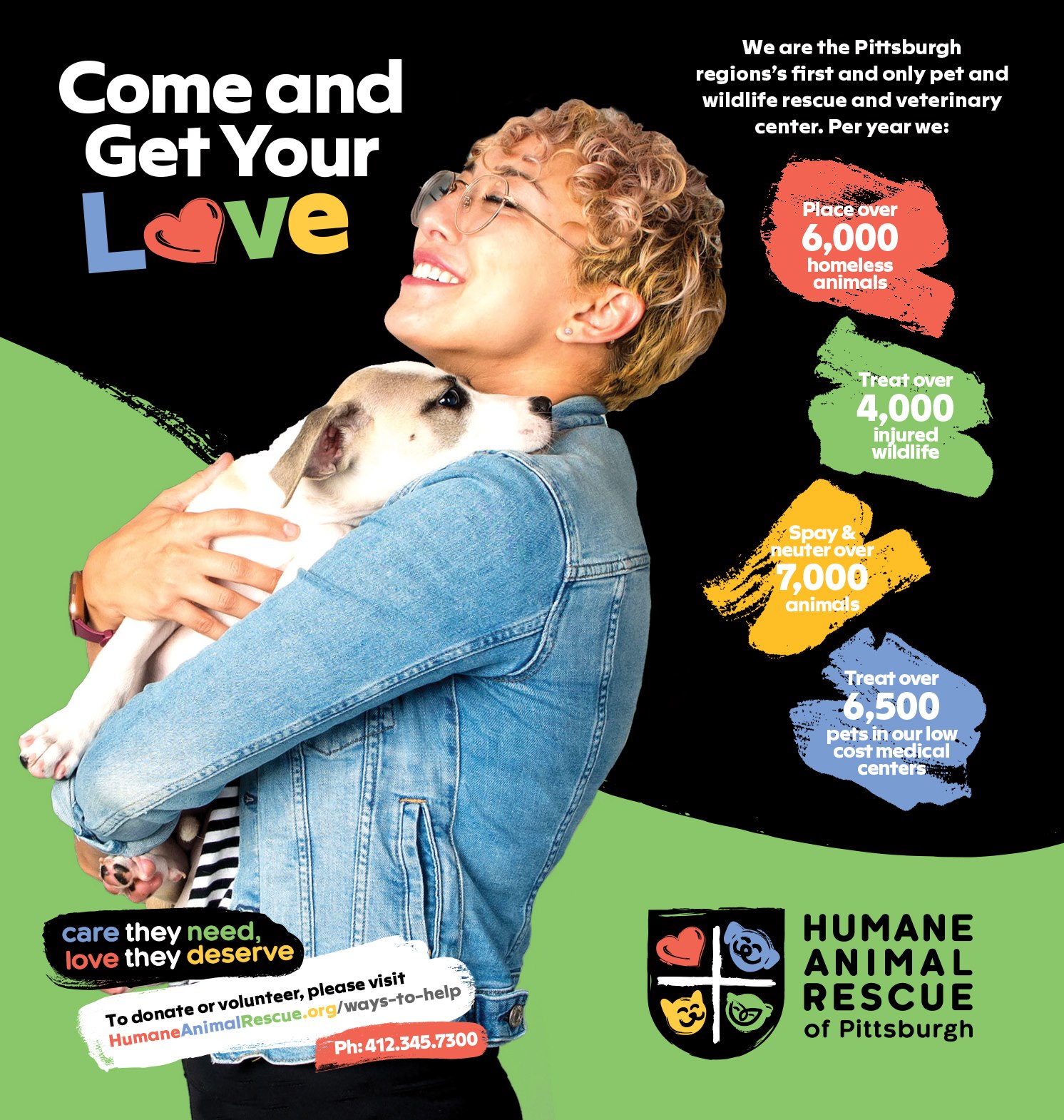 Humane Animal Rescue of Pittsburgh announces exciting new rebrand - Humane Animal  Rescue