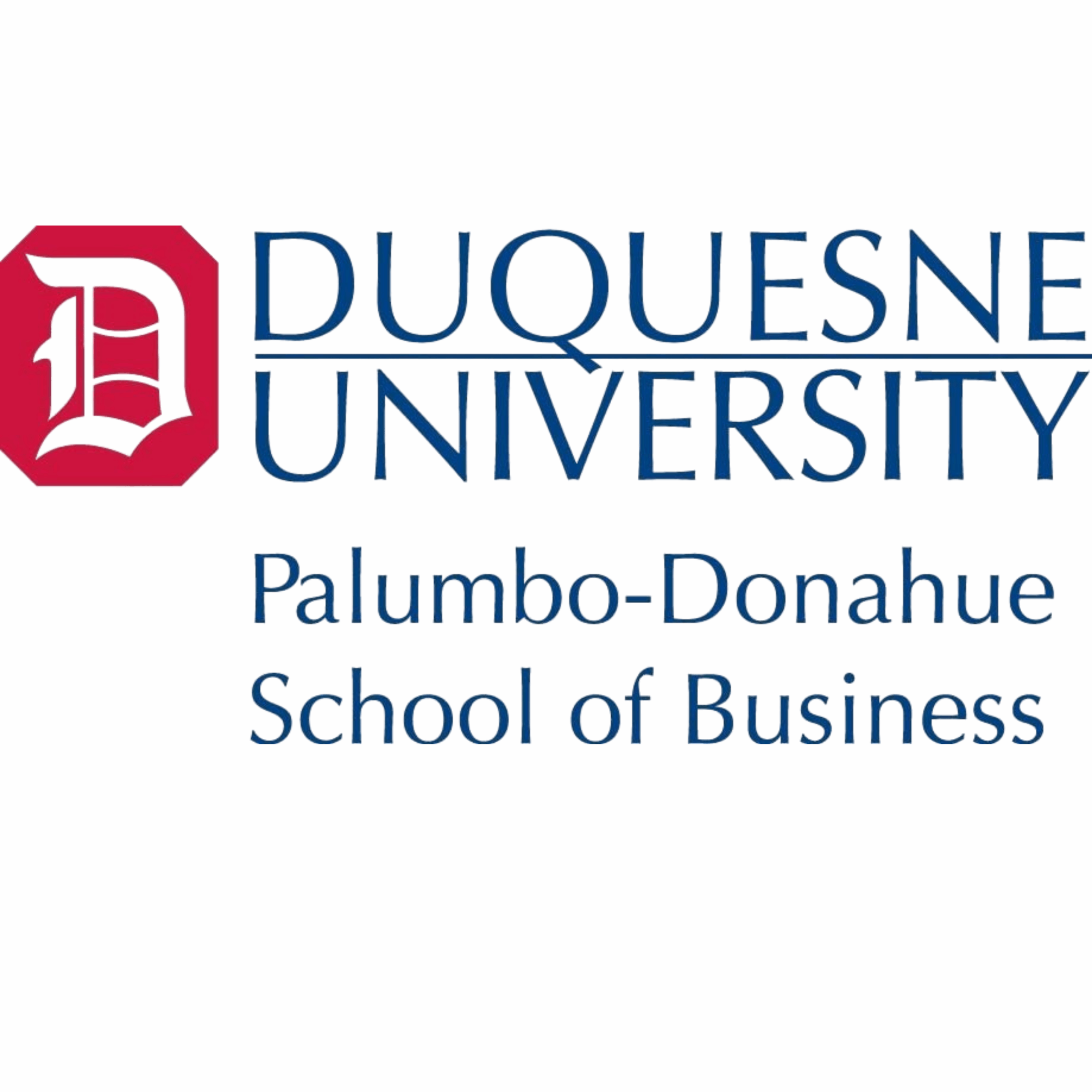 Duquesne University Palumbo-Donahue School of Business sponsor logo for Humane Animal Rescue of Pittsburgh’s Wags, Whiskers & Wings 2025 fundraising event.