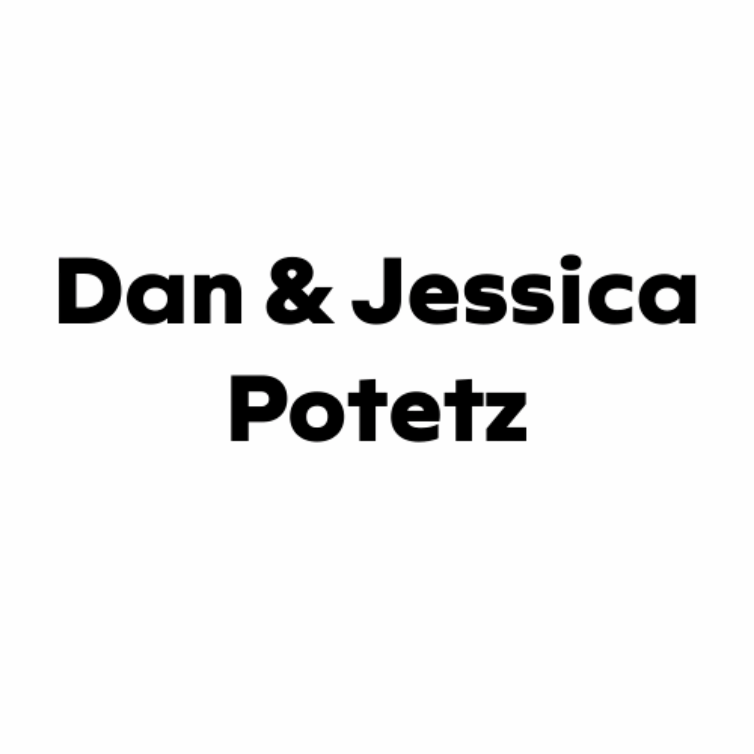 Dan and Jessica potetz sponsor logo for Humane Animal Rescue of Pittsburgh’s Wags, Whiskers & Wings 2025 fundraising event.