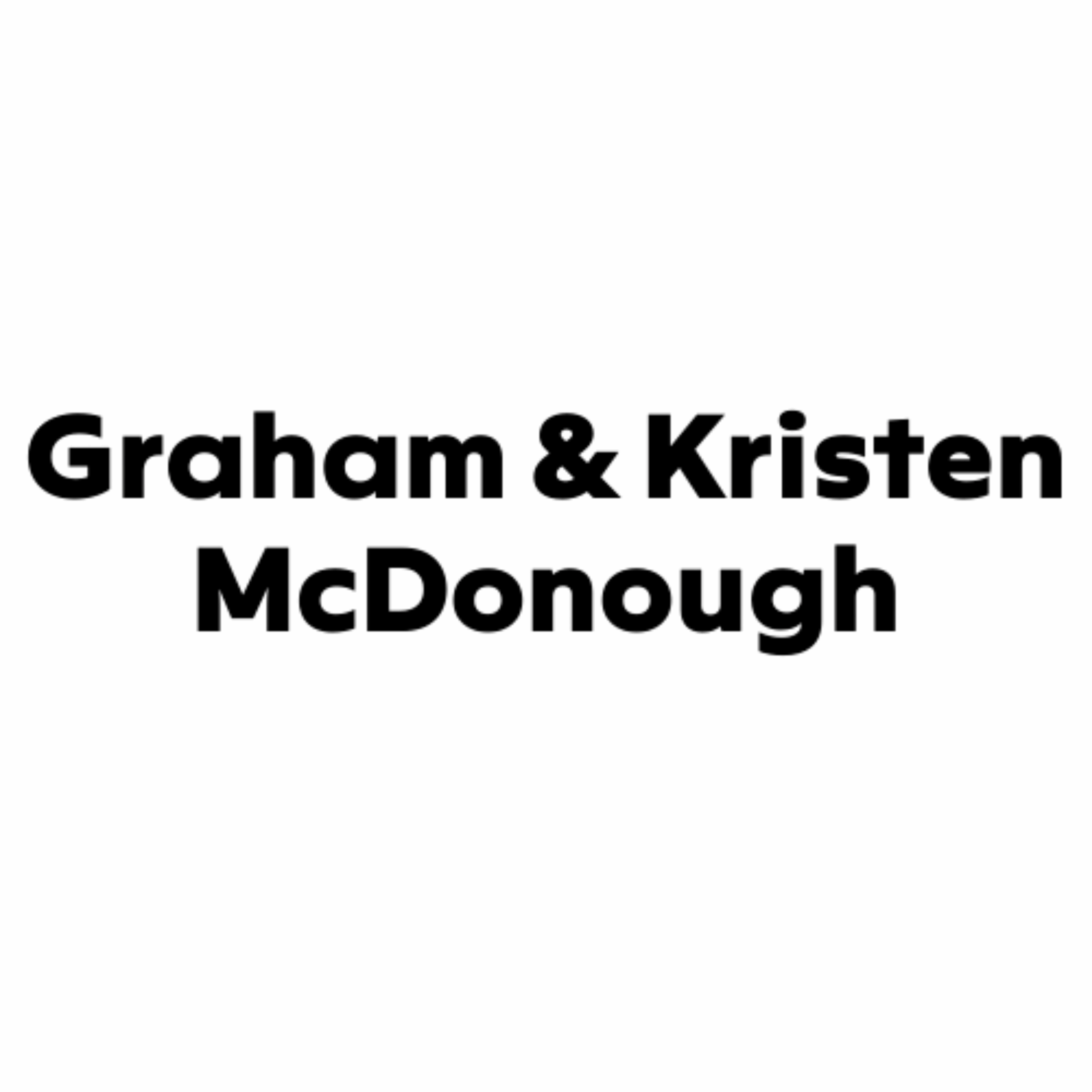 Graham and Kristen McDonough sponsor logo for Humane Animal Rescue of Pittsburgh’s Wags, Whiskers & Wings 2025 fundraising event.
